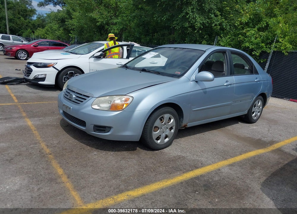 2007 KIA SPECTRA EX VIN: KNAFE121075488089