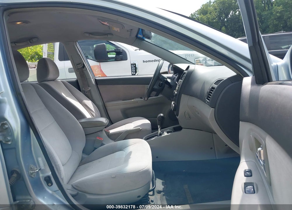 2007 KIA SPECTRA EX VIN: KNAFE121075488089