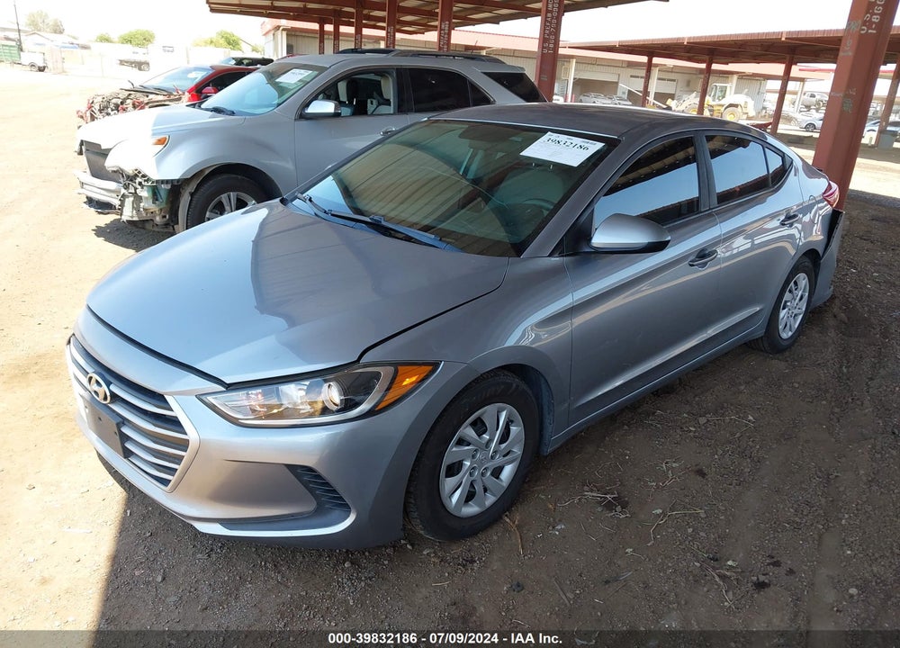 2017 HYUNDAI ELANTRA SE VIN: 5NPD74LFXHH206977