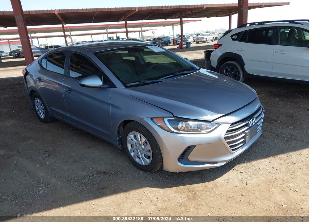2017 HYUNDAI ELANTRA SE VIN: 5NPD74LFXHH206977
