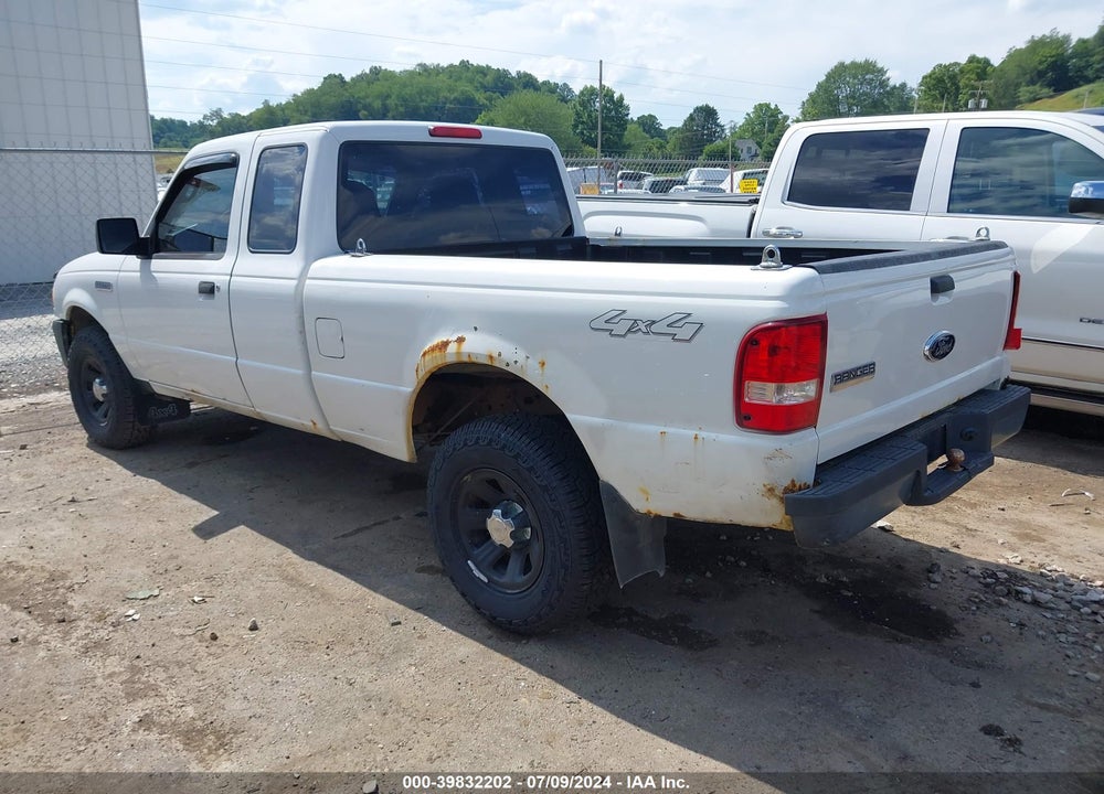 2007 FORD RANGER VIN: 1FTZR15E27PA43277