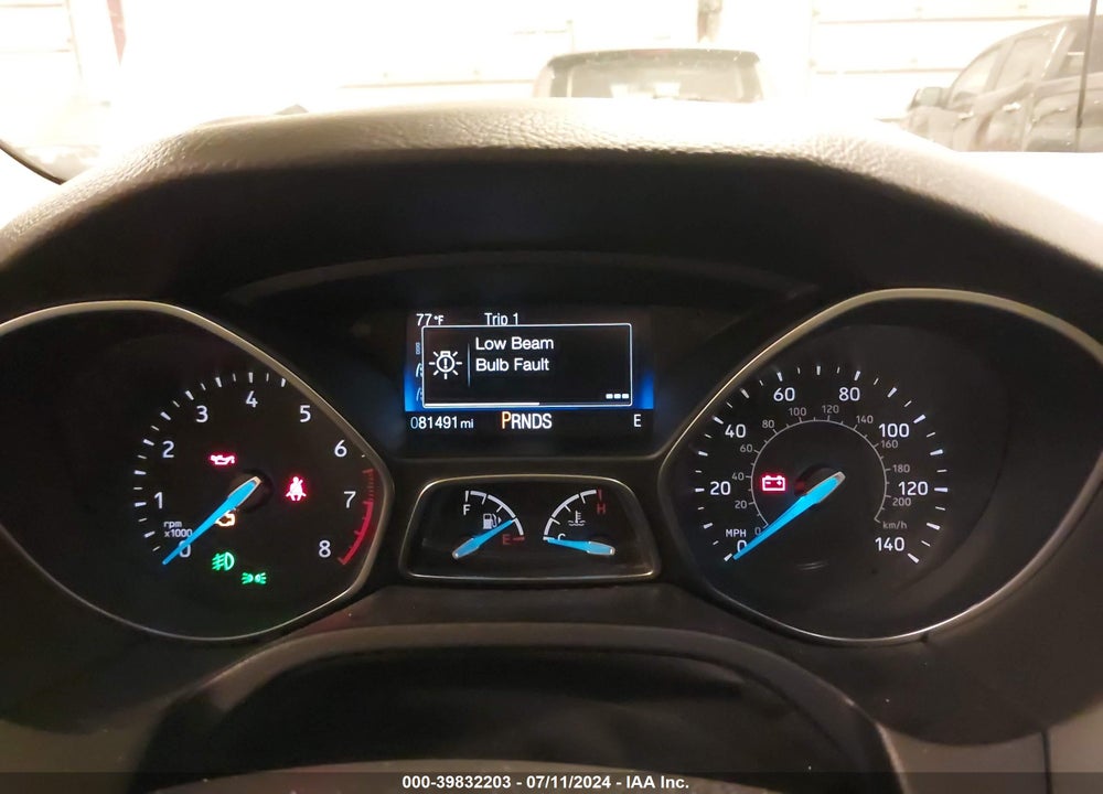2017 FORD FOCUS SEL VIN: 1FADP3M25HL347740