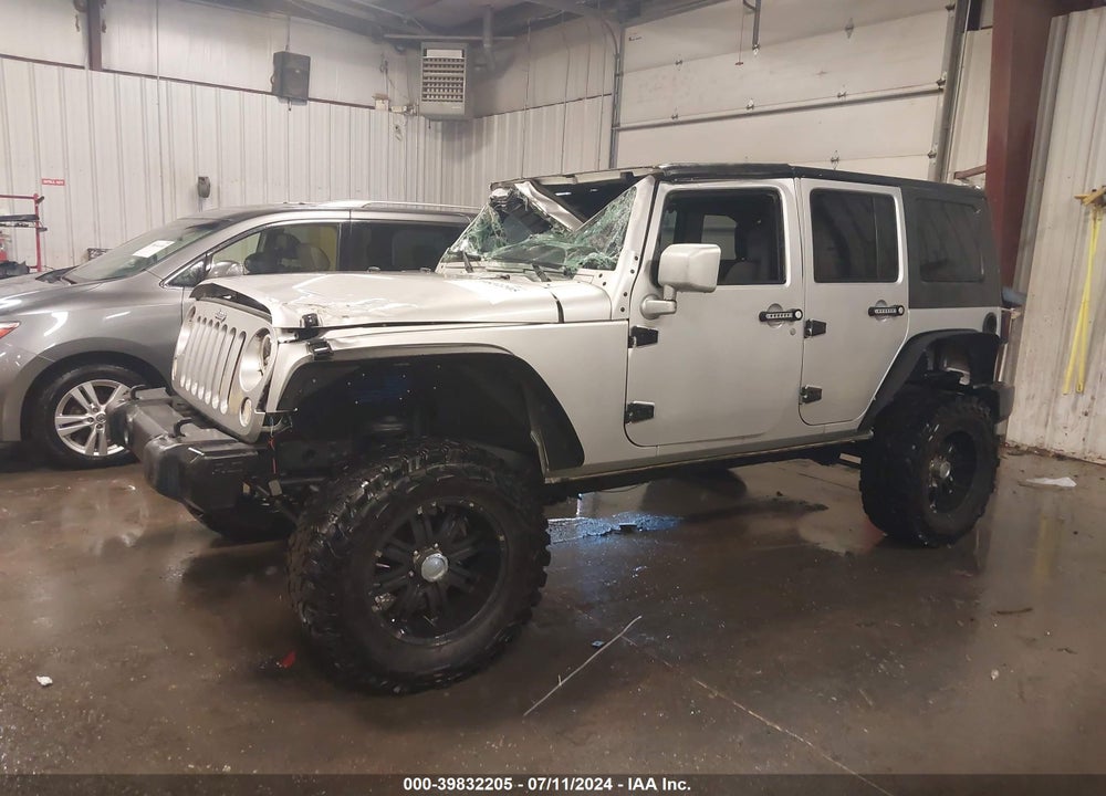 2007 JEEP WRANGLER UNLIMITED SAHARA VIN: 1J8GA59117L210886
