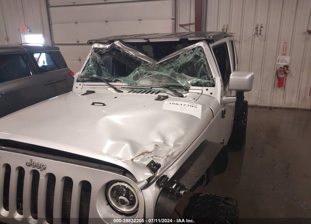 2007 JEEP WRANGLER UNLIMITED SAHARA VIN: 1J8GA59117L210886