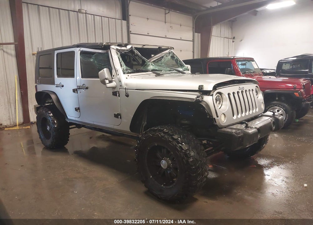 2007 JEEP WRANGLER UNLIMITED SAHARA VIN: 1J8GA59117L210886