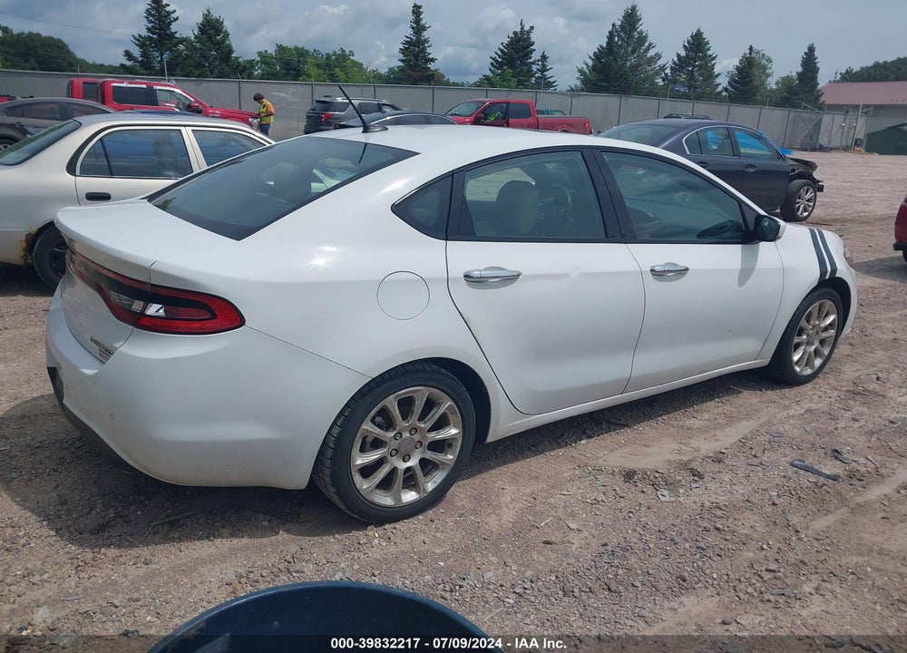 2013 DODGE DART LIMITED VIN: 1C3CDFCH7DD298488