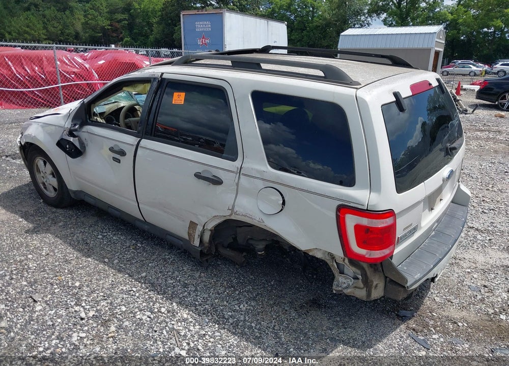 2010 FORD ESCAPE XLT VIN: 1FMCU0D75AKA94953