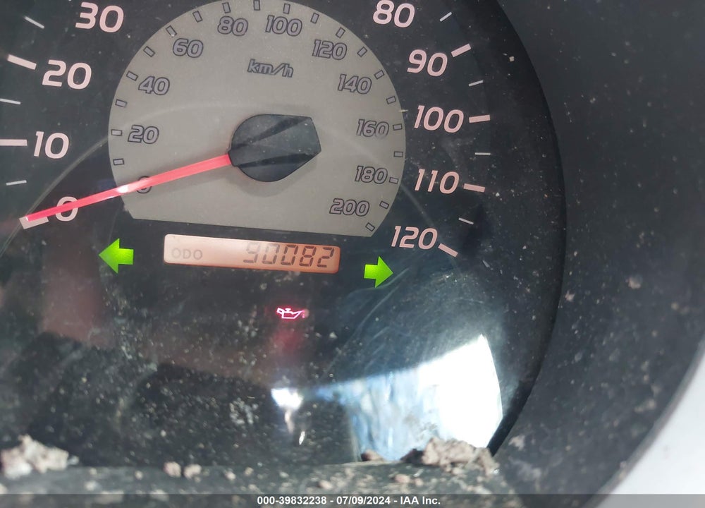 2008 TOYOTA TACOMA PRERUNNER V6 VIN: 3TMJU62N98M062607