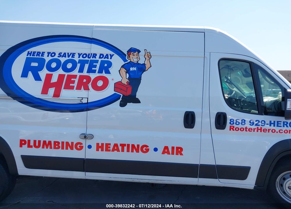 2023 RAM PROMASTER 2500 HIGH ROOF 159 WB VIN: 3C6LRVDG1PE518392