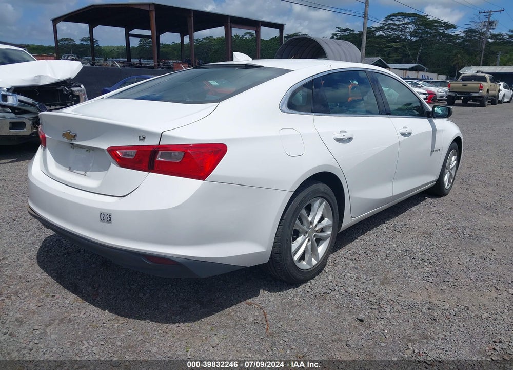 2018 CHEVROLET MALIBU LT VIN: 1G1ZD5ST0JF185089
