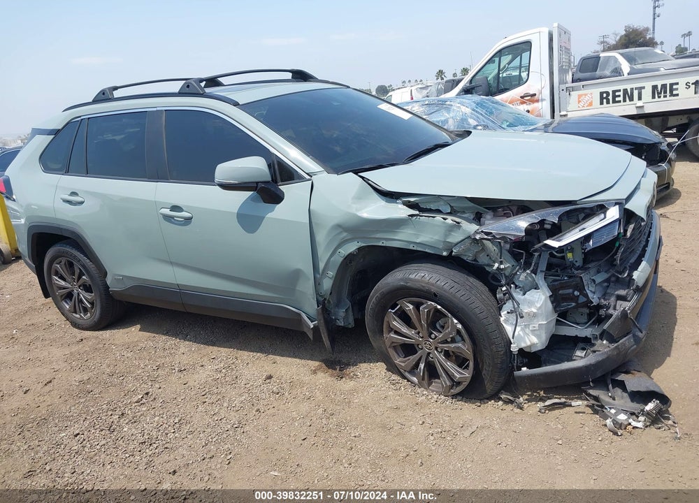 2022 TOYOTA RAV4 HYBRID XLE PREMIUM VIN: JTMB6RFV3ND057968