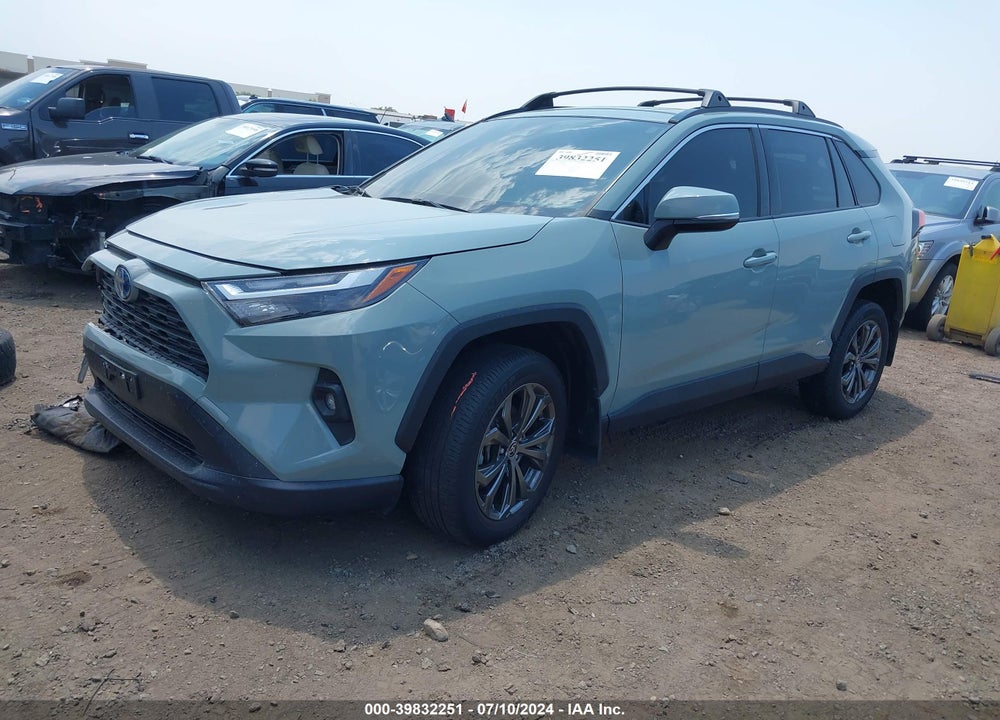 2022 TOYOTA RAV4 HYBRID XLE PREMIUM VIN: JTMB6RFV3ND057968