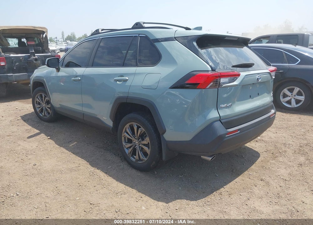 2022 TOYOTA RAV4 HYBRID XLE PREMIUM VIN: JTMB6RFV3ND057968