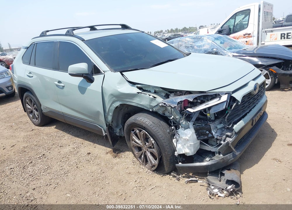 2022 TOYOTA RAV4 HYBRID XLE PREMIUM VIN: JTMB6RFV3ND057968