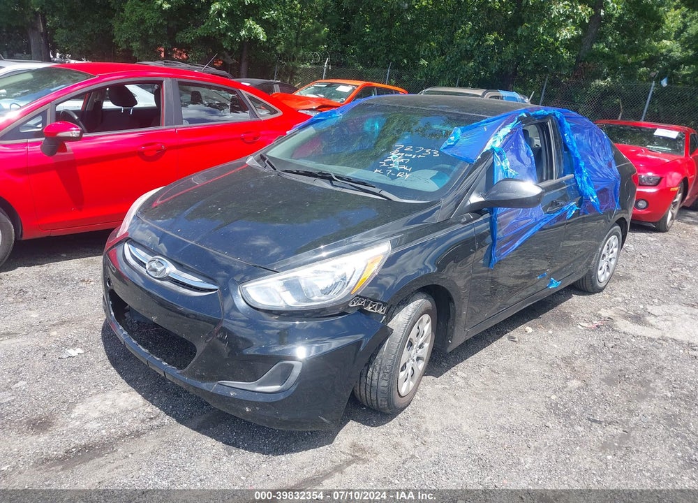 2016 HYUNDAI ACCENT SE VIN: KMHCT4AE4GU092427