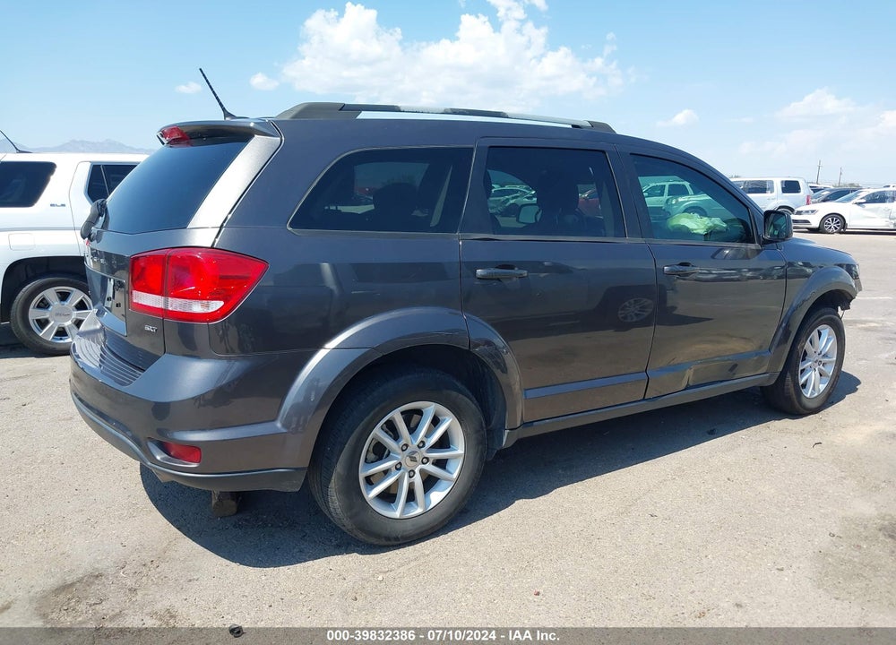 2018 DODGE JOURNEY SXT VIN: 3C4PDCBG3JT310937