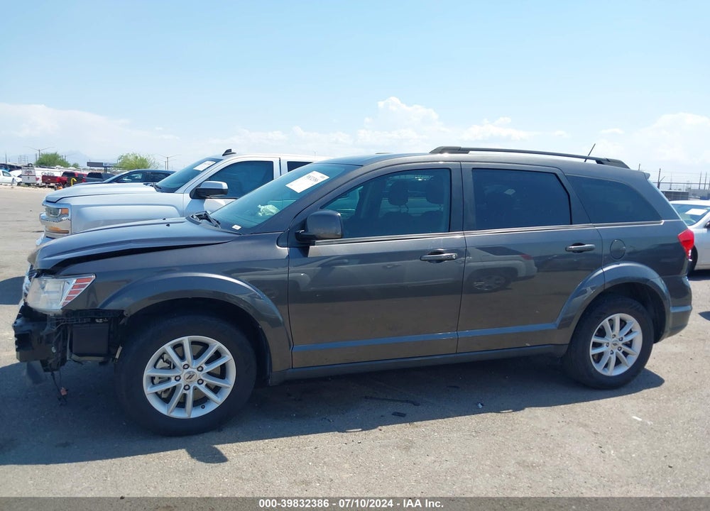 2018 DODGE JOURNEY SXT VIN: 3C4PDCBG3JT310937