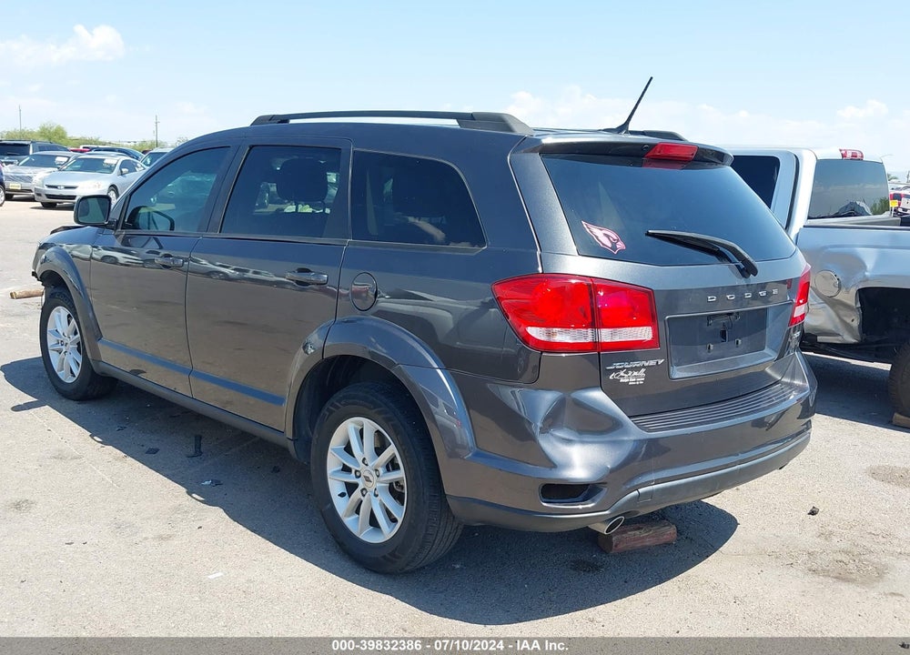 2018 DODGE JOURNEY SXT VIN: 3C4PDCBG3JT310937