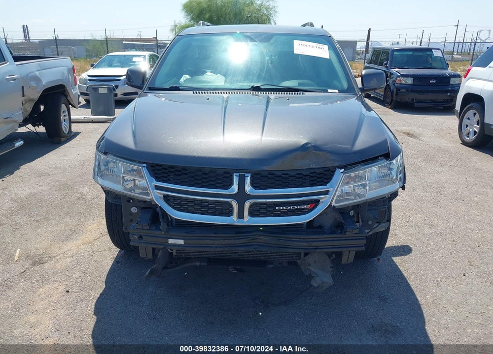 2018 DODGE JOURNEY SXT VIN: 3C4PDCBG3JT310937
