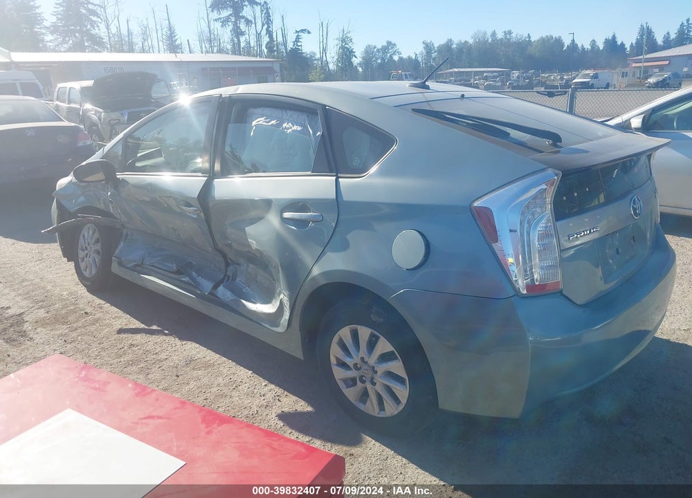 2013 TOYOTA PRIUS PLUG-IN VIN: JTDKN3DP8D3032959