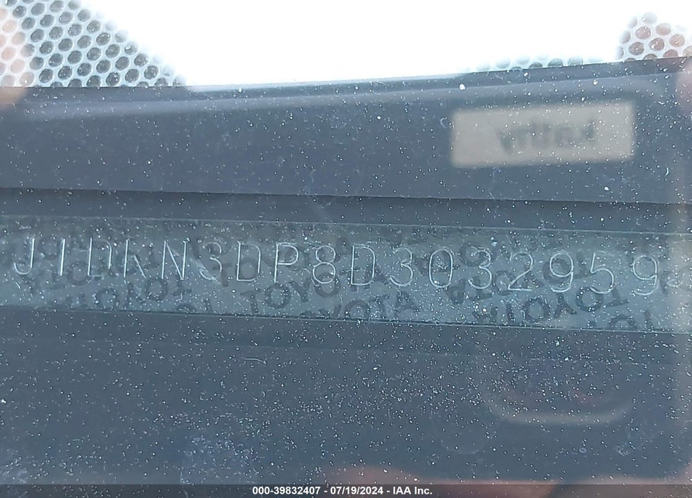 2013 TOYOTA PRIUS PLUG-IN VIN: JTDKN3DP8D3032959