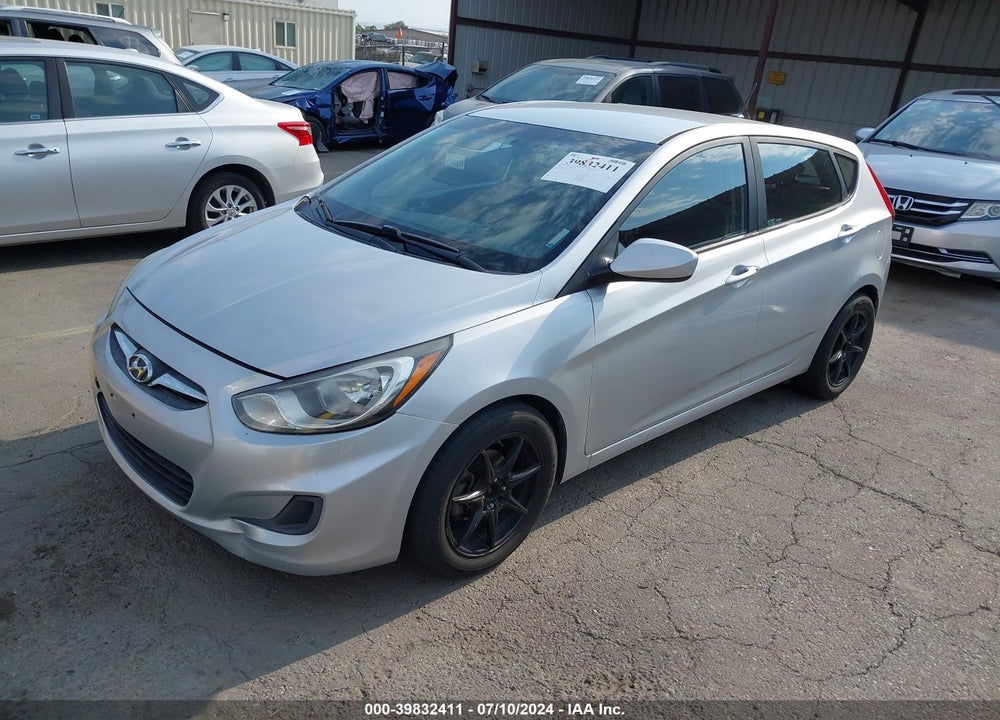 2014 HYUNDAI ACCENT GS VIN: KMHCT5AE2EU188530