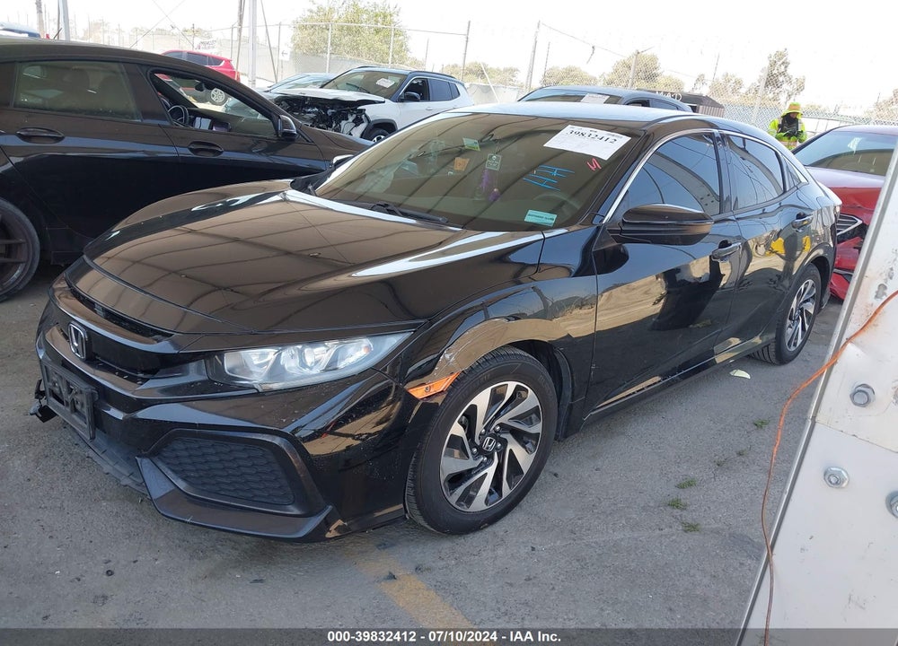 2018 HONDA CIVIC LX VIN: SHHFK7H21JU407653