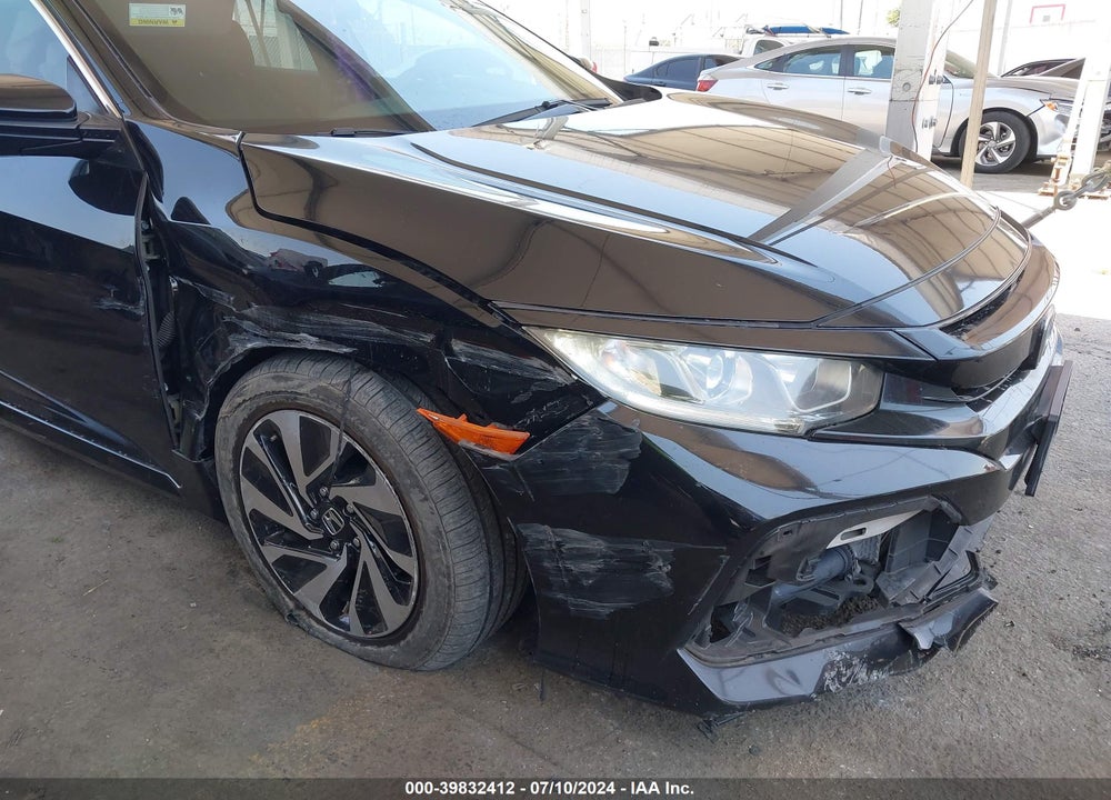 2018 HONDA CIVIC LX VIN: SHHFK7H21JU407653