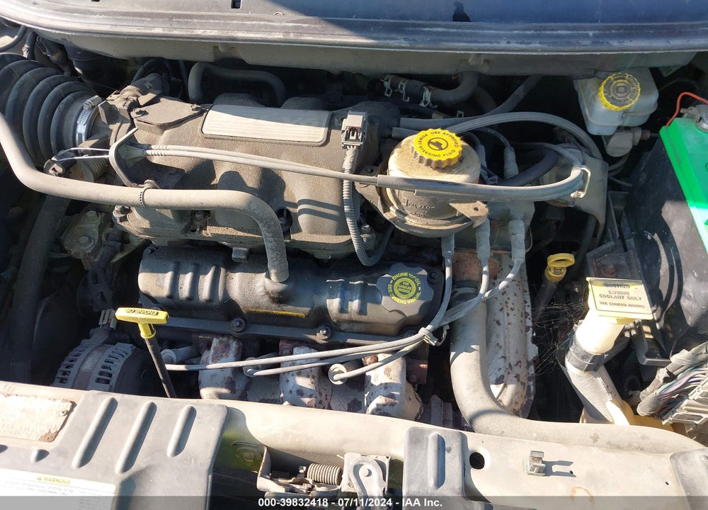 2002 DODGE GRAND CARAVAN EL VIN: 2B4GP343X2R780451