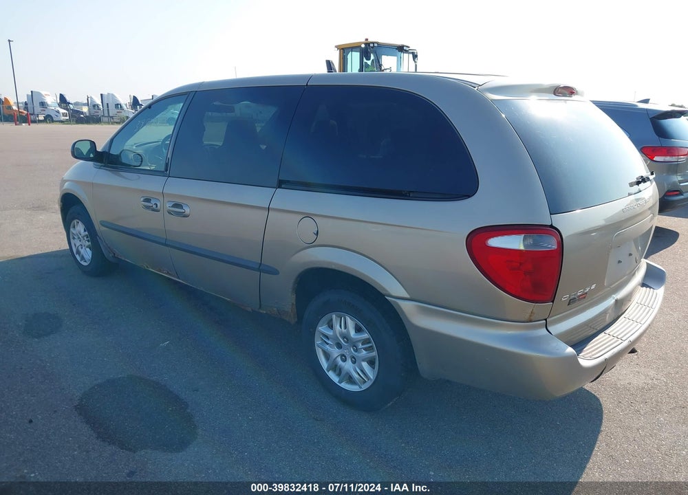 2002 DODGE GRAND CARAVAN EL VIN: 2B4GP343X2R780451