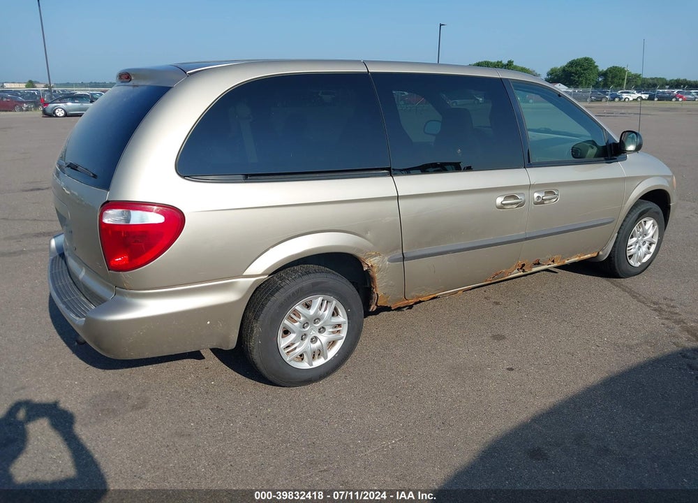 2002 DODGE GRAND CARAVAN EL VIN: 2B4GP343X2R780451