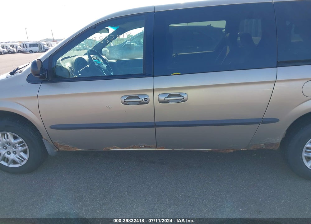 2002 DODGE GRAND CARAVAN EL VIN: 2B4GP343X2R780451