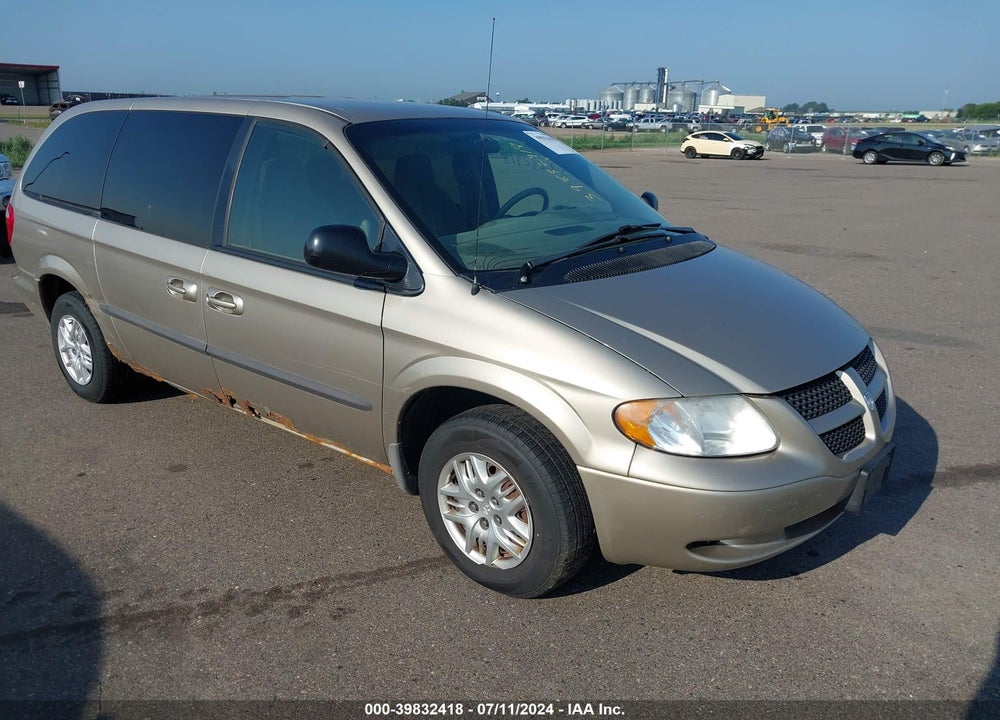 2002 DODGE GRAND CARAVAN EL VIN: 2B4GP343X2R780451
