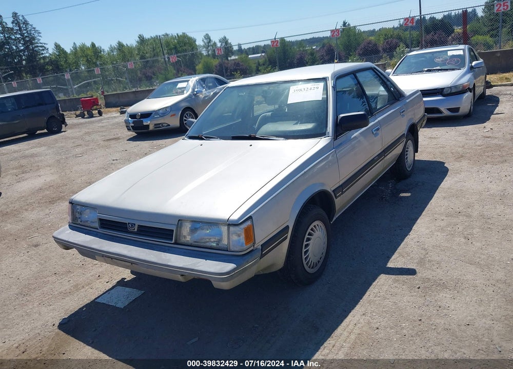 1989 SUBARU GL 4WD VIN: JF2AC53BXKF222861