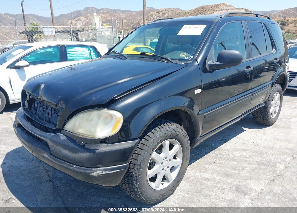 1999 MERCEDES-BENZ ML 430 VIN: 4JGAB72EXXA065695