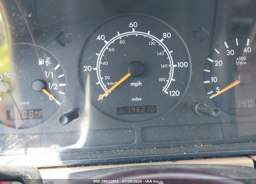 1999 MERCEDES-BENZ ML 430 VIN: 4JGAB72EXXA065695