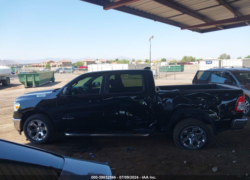 2022 RAM 1500 BIG HORN 4X4 5'7 BOX VIN: 1C6RRFFG5NN348592