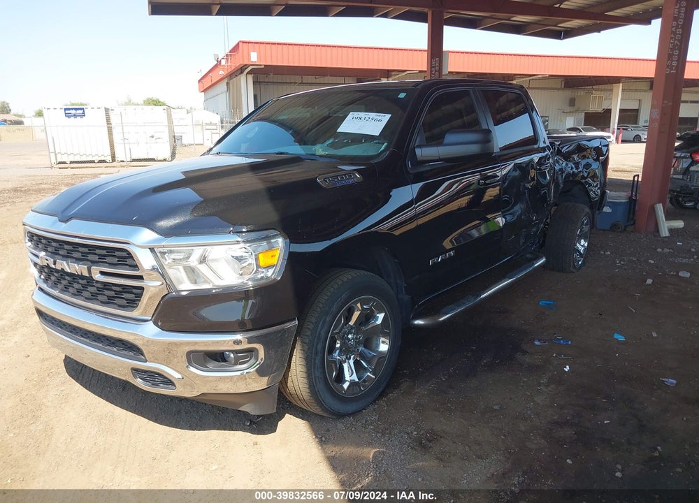2022 RAM 1500 BIG HORN 4X4 5'7 BOX VIN: 1C6RRFFG5NN348592