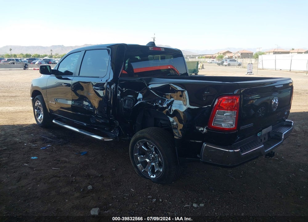 2022 RAM 1500 BIG HORN 4X4 5'7 BOX VIN: 1C6RRFFG5NN348592