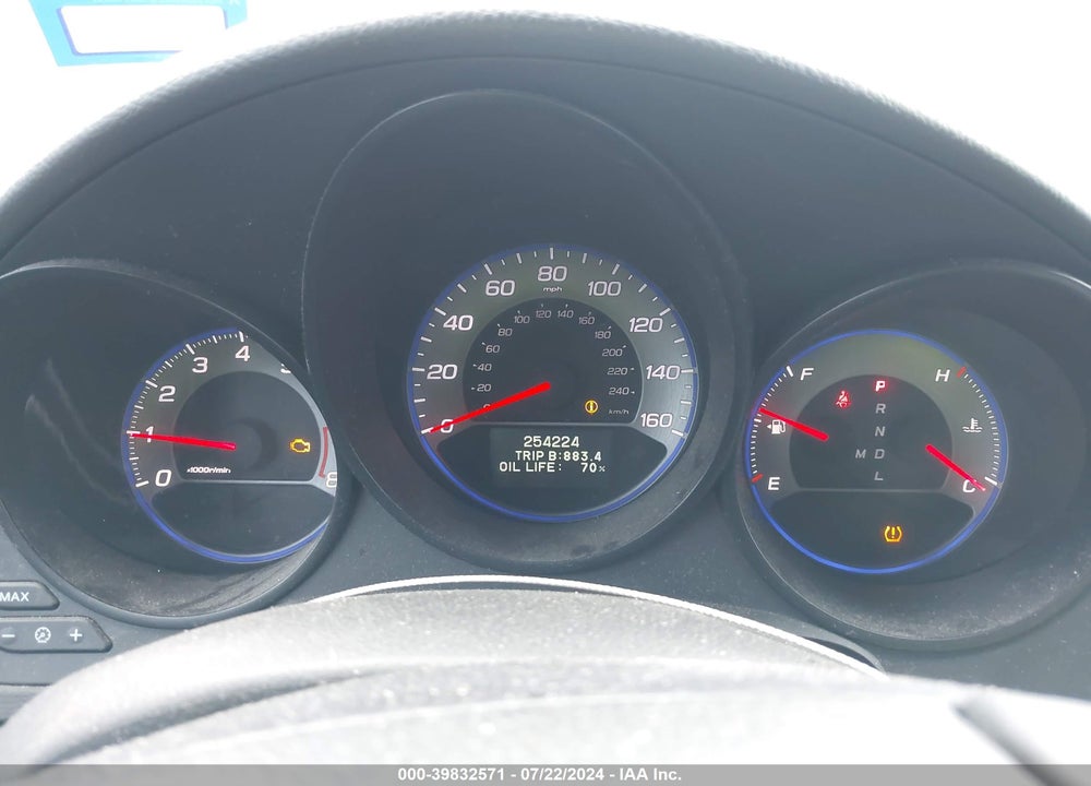 2008 ACURA TL 3.2 VIN: 19UUA66258A044304