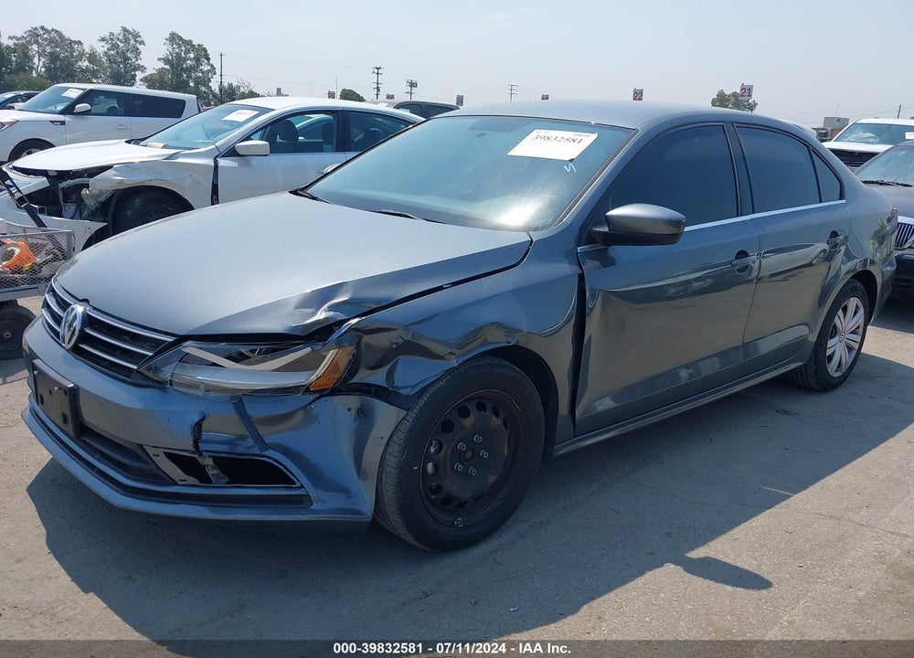 2017 VOLKSWAGEN JETTA 1.4T S VIN: 3VW2B7AJ4HM234862