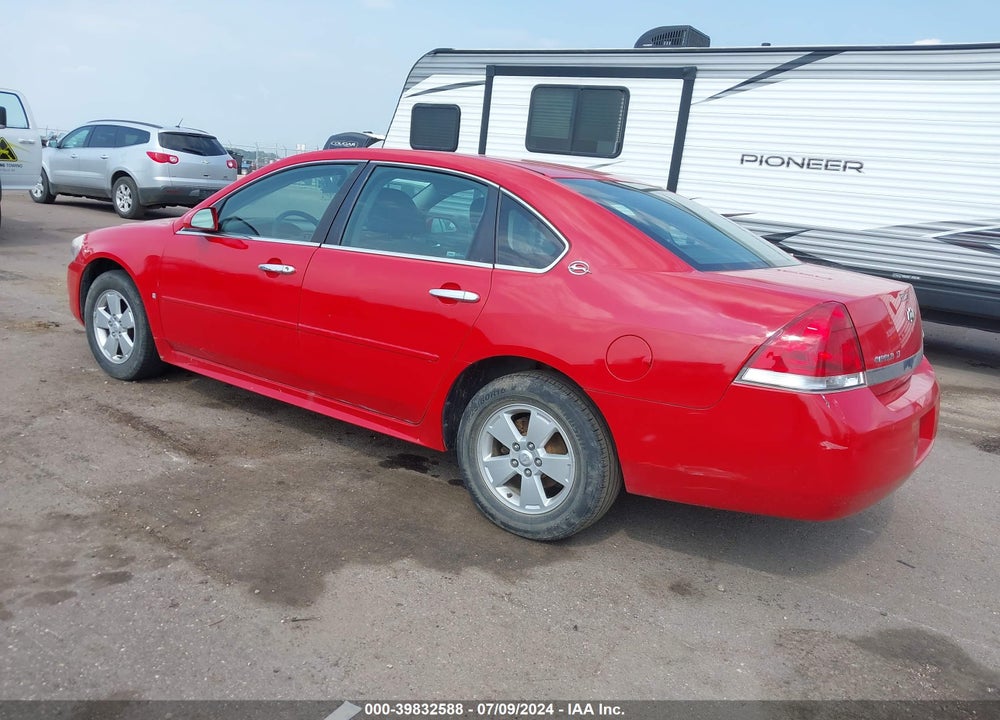 2009 CHEVROLET IMPALA LT VIN: 2G1WT57K491237736