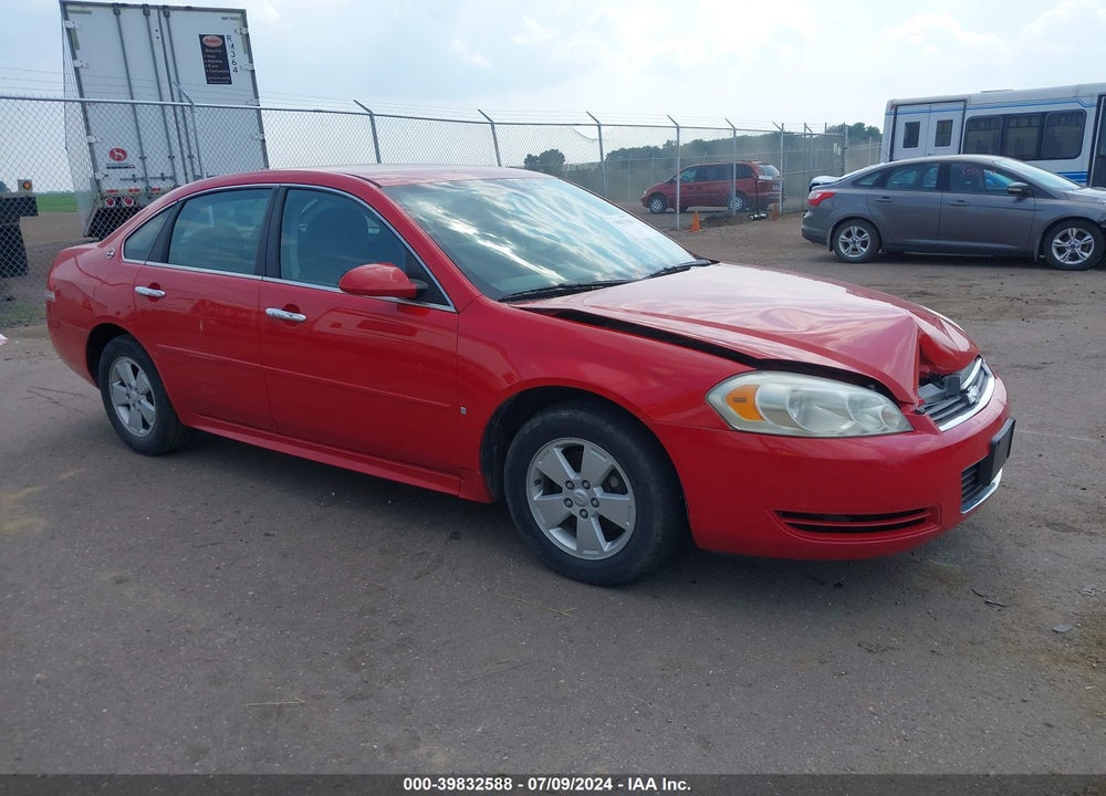 2009 CHEVROLET IMPALA LT VIN: 2G1WT57K491237736