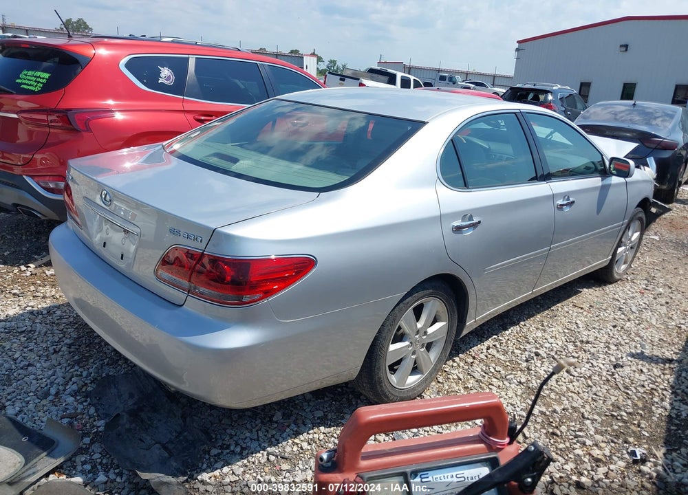 2006 LEXUS ES 330 VIN: JTHBA30G365151672