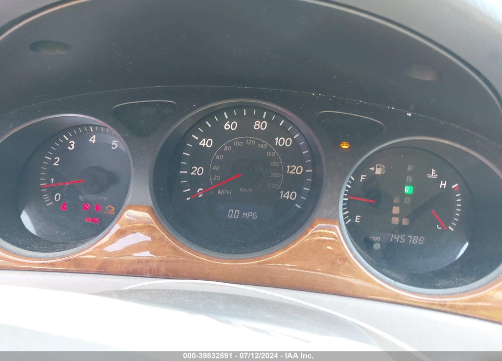 2006 LEXUS ES 330 VIN: JTHBA30G365151672