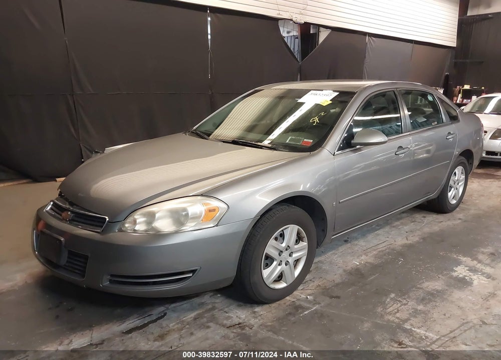 2006 CHEVROLET IMPALA LS VIN: 2G1WB58K169311886