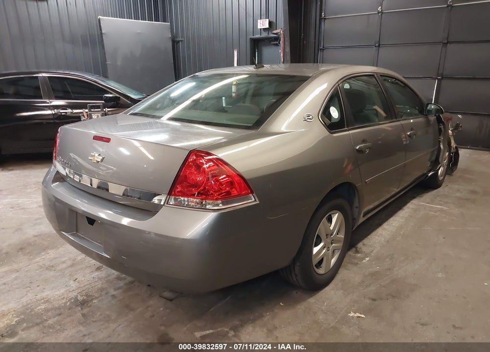 2006 CHEVROLET IMPALA LS VIN: 2G1WB58K169311886