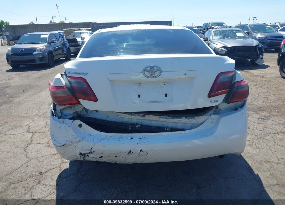 2009 TOYOTA CAMRY LE VIN: 4T4BE46K39R071954