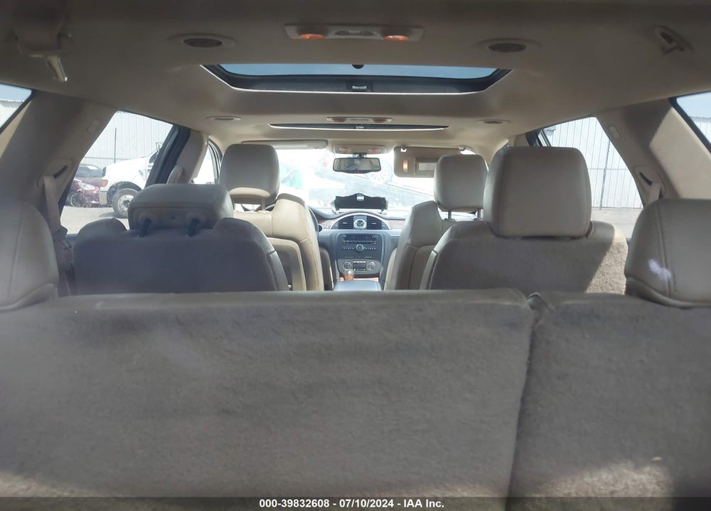2012 BUICK ENCLAVE LEATHER VIN: 5GAKRCED5CJ381923
