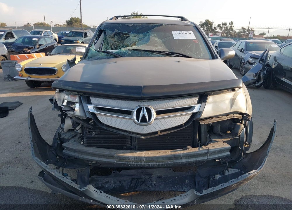 2008 ACURA MDX TECHNOLOGY PACKAGE VIN: 2HNYD28418H549458